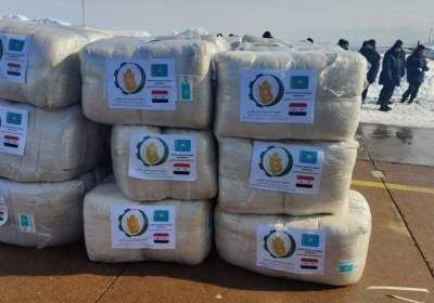 В Сирию прибыли 50 тонн гуманитарной помощи от Казахстана 