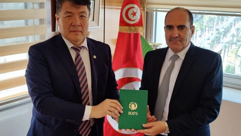 IOFS SECOND DAY IN TUNIS MARKED BY NUMBER OF REMARKABLE MEETINGS