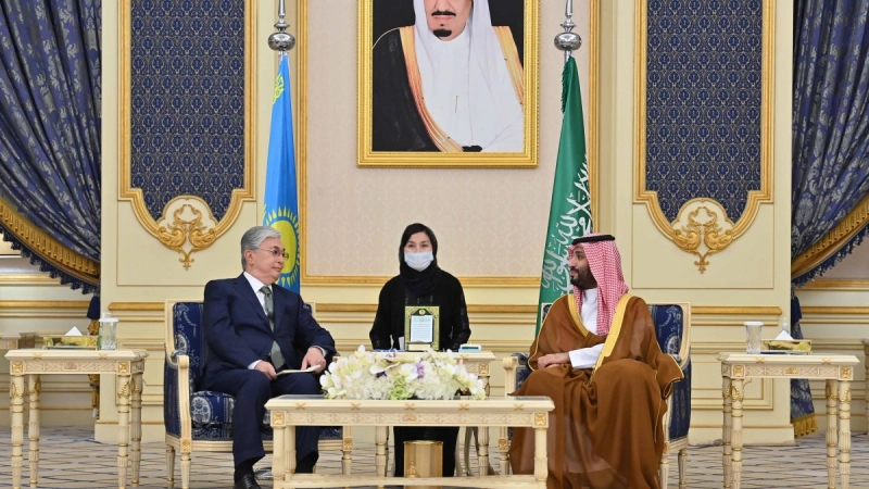 The President of Kazakhstan and the Crown Prince of Saudi Arabia held talks