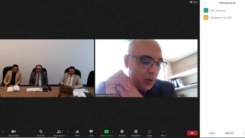 IOFS and IFAD Explore Areas of Common Interest