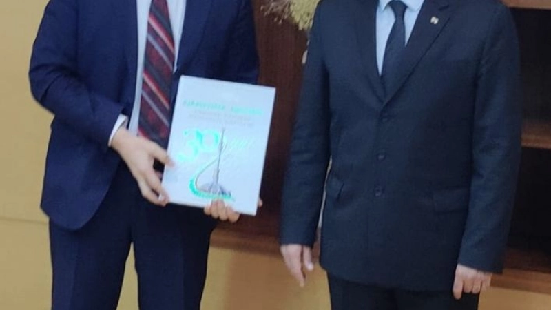 The second day of visit to Ashgabat 