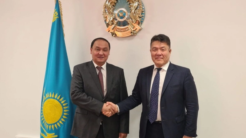 IOFS DIRECTOR GENERAL MET WITH THE MINISTER OF AGRICULTURE OF KAZAKHSTAN