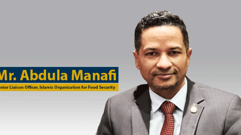 MANAFI OF IOFS TALKS ABOUT THE PLIGHT OF FOOD SECURITY & ROLE OF MUSLIM YOUTH