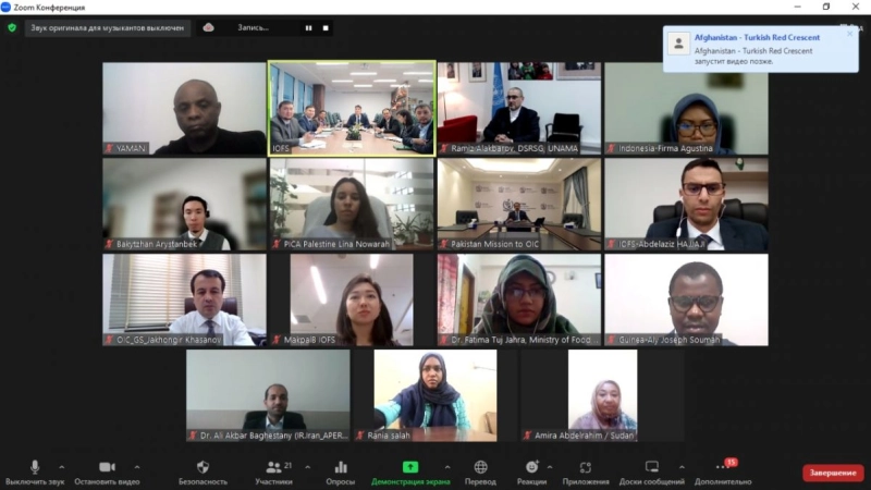 IOFS Announces Humanitarian Convoy to Afghanistan in a Briefing to Member States on AFSP Implementation