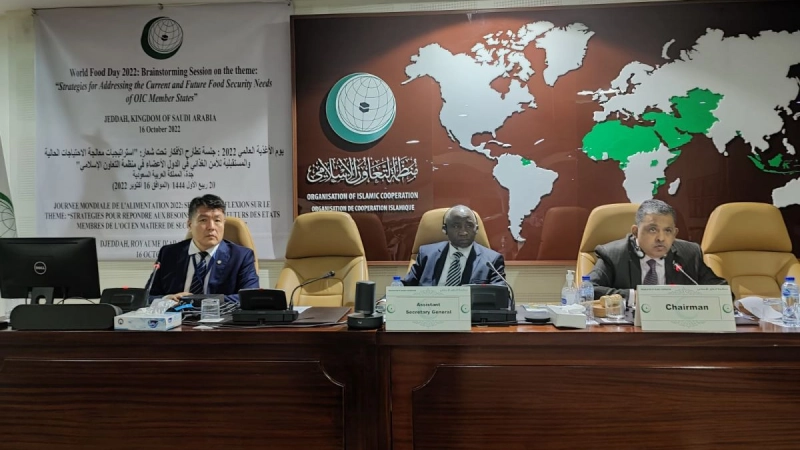 IOFS Celebrates World Food Day at OIC Brainstorming Session, followed by a Meeting with OIC Secretary General and Signing of an MoU with OIC UNA