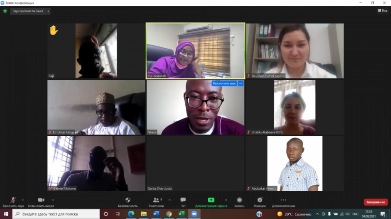 Meeting on Preliminary Discussion of the First Meeting of Regional Center of Excellence for Cassava