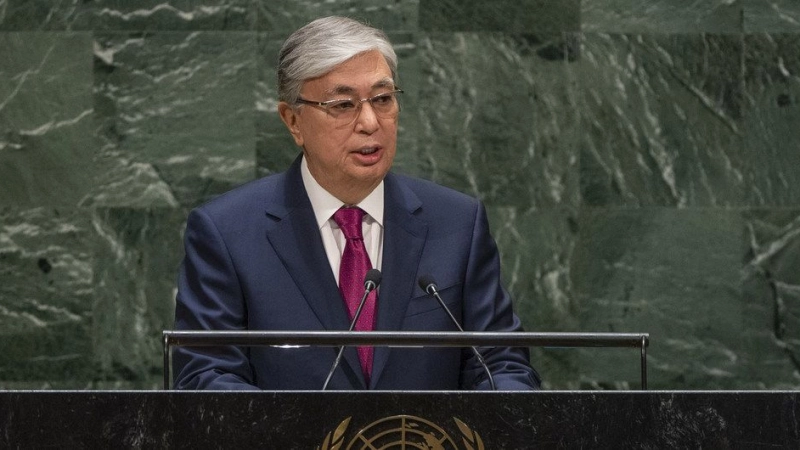 Kazakh President stresses significance of IOFS activities during UNGA