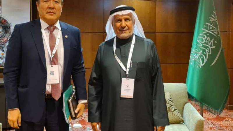The IOFS delegation concludes the RIHF with bilateral meetings