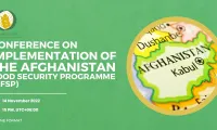 Conference on Implementation of the Afghanistan Food Security Programme