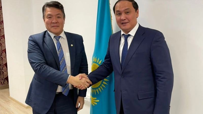 Working Meeting between the Director General of IOFS and the Minister of Agriculture of the Republic of Kazakhstan