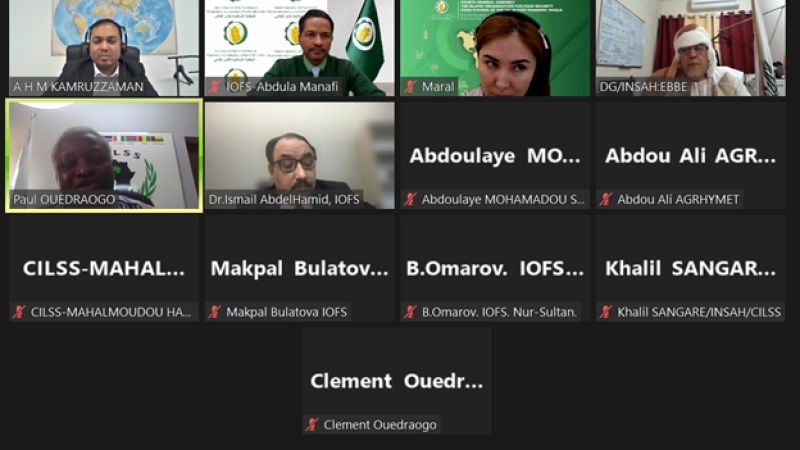 IOFS and CILSS Agree on Action Plan to be Implemented in 2022