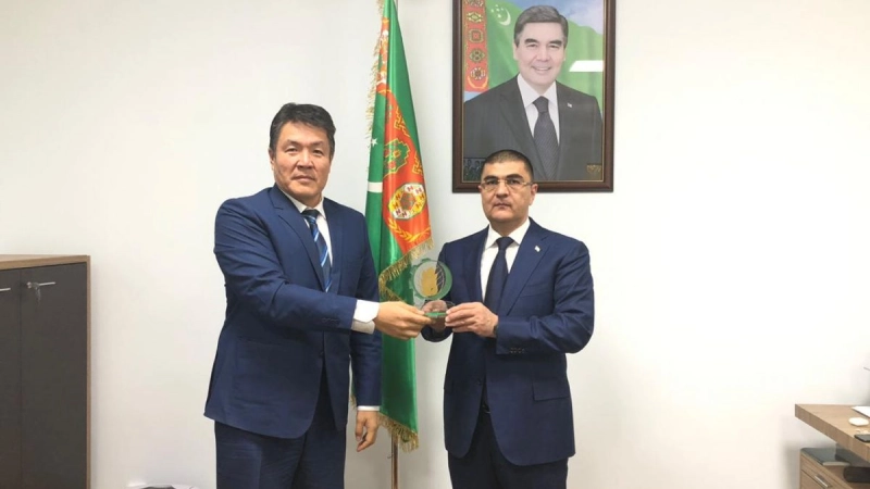 IOFS Senior Officials meet Ambassador of Turkmenistan