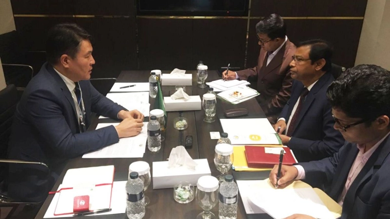 Bilateral meeting with Dr. Md Shahjahan Kabir,  Director General of the Bangladesh Rice Research Institute (BRRI)