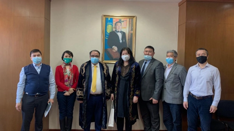 IOFS visits the National Agrarian Science and Education Center to discuss areas for cooperation