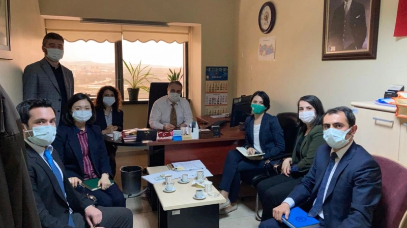 Meeting with head of Water Law and Policy Department of the Ministry of Forestry and Agriculture of Turkey