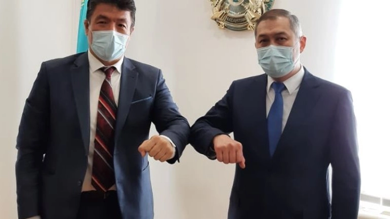 Meeting with First Deputy Minister of Foreign Affairs of Kazakhstan 