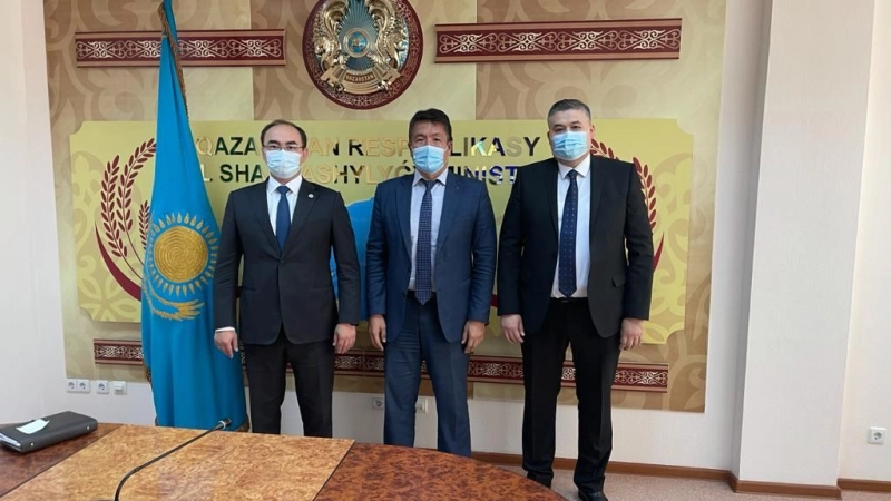 Director General meets Vice Minister of Agriculture of the Republic of Kazakhstan
