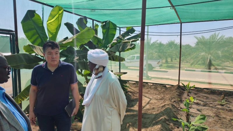 Site visits to the leading agroindustrial enterprises of Sudan