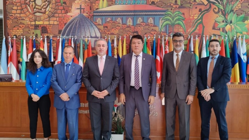 IOFS DISCUSSED PROSPECTS OF COOPERATION WITH PALESTINE COMPANIES