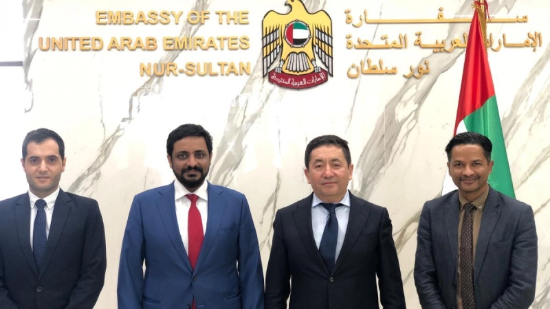 IOFS TEAM RECEIVED AT THE UAE EMBASSY IN NUR-SULTAN 