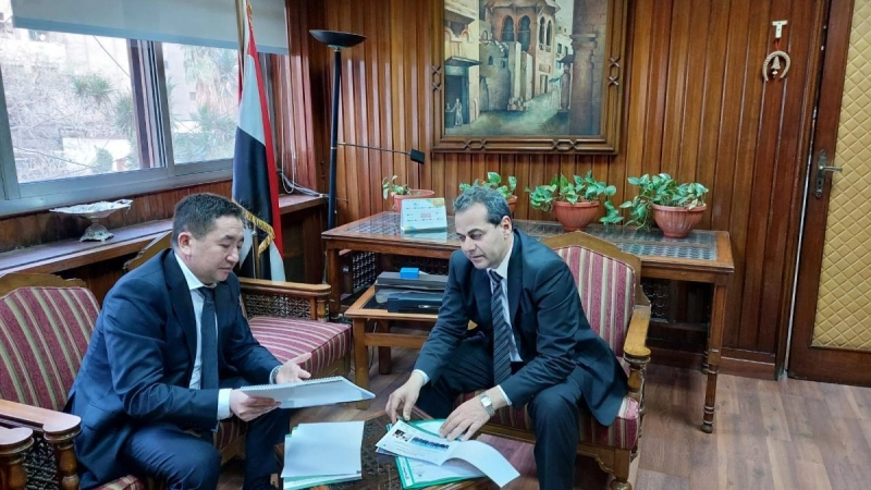 IOFS MEETING AT THE MINISTRY OF AGRICULTURE AND LAND RECLAMATION OF EGYPT