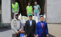 L'IOFS CONTINUE LE DEUXIÈME CONVOI D'AIDE ALIMENTAIRE HUMANITAIRE EN AFGHANISTAN ET SE JOINT AUX EFFORTS DE LUTTE CONTRE LA CONSOMMATION DE DROGUES