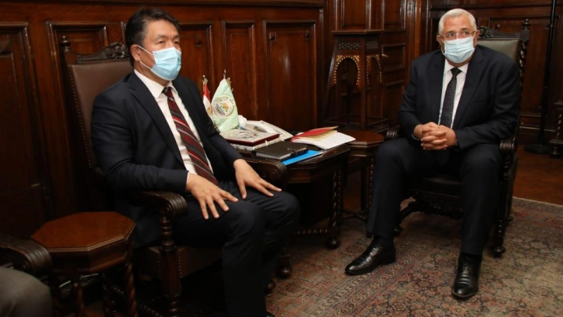 Mass-media coverage of the Director General of IOFS in Arab Republic of Egypt