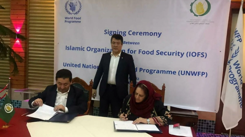 L’OISA SIGNE UN PROTOCOLE D’ENTENTE AVEC LE PROGRAMME ALIMENTAIRE MONDIAL EN AFGHANISTAN ET CONTINUE DE TENIR DES  RÉUNIONS DE HAUT NIVEAU