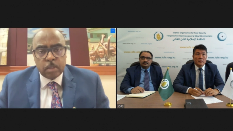 IOFS Director General Meets the OIC Assistant Secretary General  for Cultural, Social, and Humanitarian Affairs