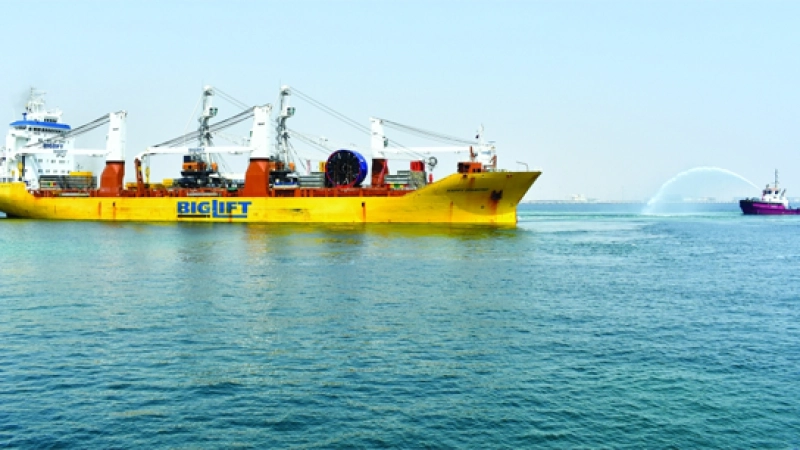 FIRST VESSEL ARRIVES AT STRATEGIC FOOD SECURITY FACILITIES TERMINAL, HAMAD PORT