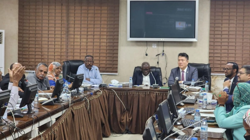 Productive Meetings and the signing of an MoU on the Second Day of the Official Vist of IOFS to Sudan