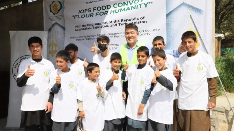 The Distribution of Wheat Flour and Food Products in Afghanistan, IOFS Signs an Agreement with UNAMA