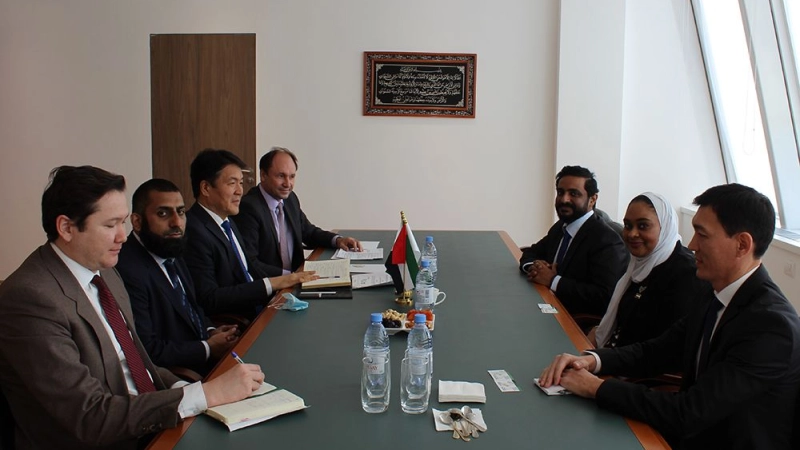 IOFS discussed its recent activities with representatives of the UAE Embassy