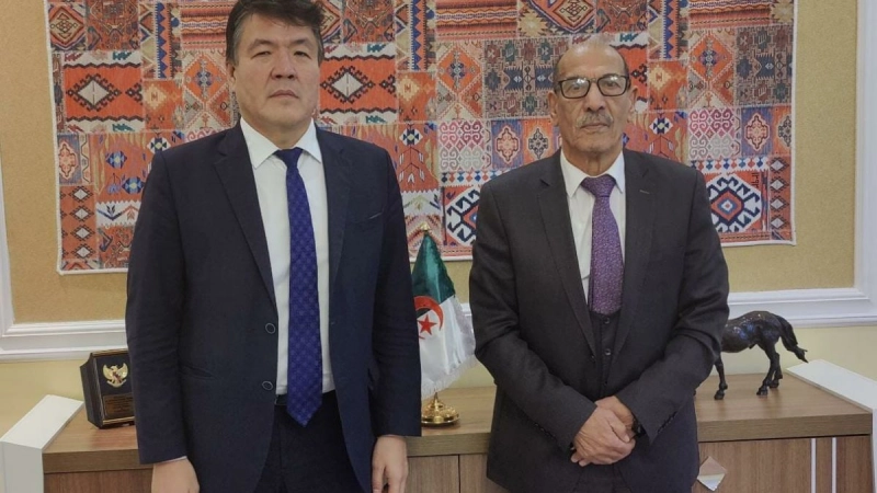 Meeting of IOFS with the Ambassador of the Algerian People's Democratic Republic To the Republic of Kazakhstan