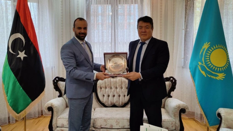 IOFS Meeting with the Ambassador of the State of Libya To the Republic of Kazakhstan