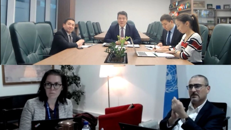 IOFS - UNAMA MEETING DISCUSSED PROSPECTS FOR COOPERATION IN PROVIDING HUMANITARIAN AID TO AFGHANISTAN 