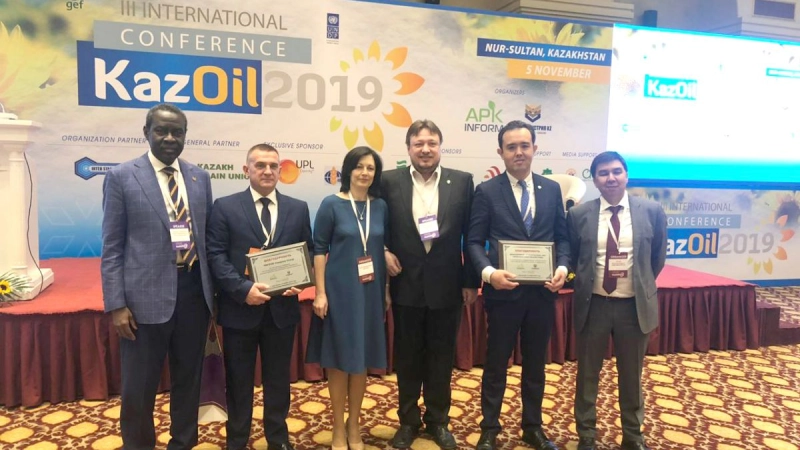 Le Directeur Général Adjoint participe à la conférence internationale KazOil 2019 à Nur-Sultan, Kazakhstan