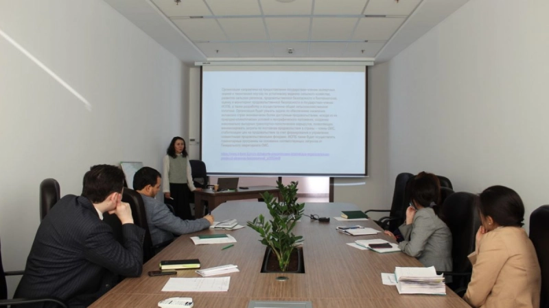 Le Secrétariat de l'OISA a reçu une formation en sécurité alimentaire