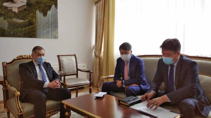 Director-General of IOFS spoke about the current state of affairs with the Kazakh government officials