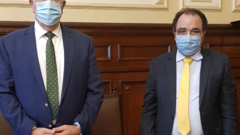 Directeur du Bureau des programmes et des projets de l'OISA a rencontré S.E.M. le Ministre égyptien de l'agriculture et de la mise en valeur des terres