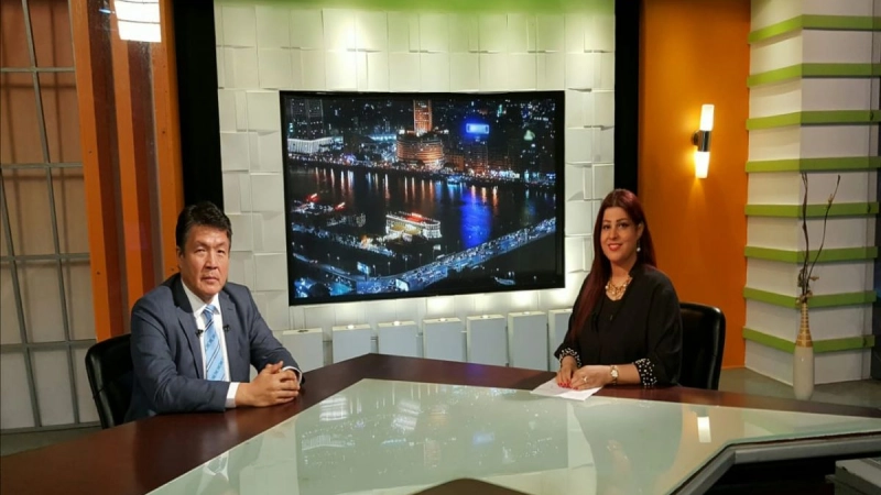 Entretien du Directeur Général de l’OISA sur NiLE TV et rencontre avec l’ICARDA