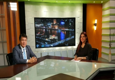 Entretien du Directeur Général de l’OISA sur NiLE TV et rencontre avec l’ICARDA