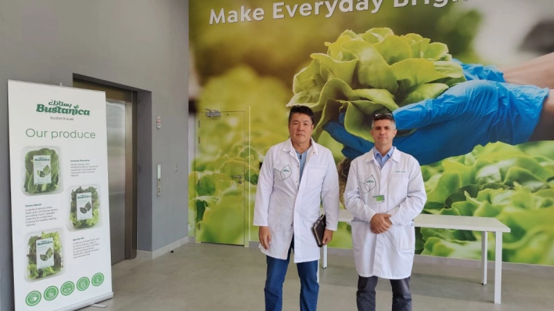 IOFS VISITED WORLD’S LARGEST HYDROPONIC FARM BUSTANICA