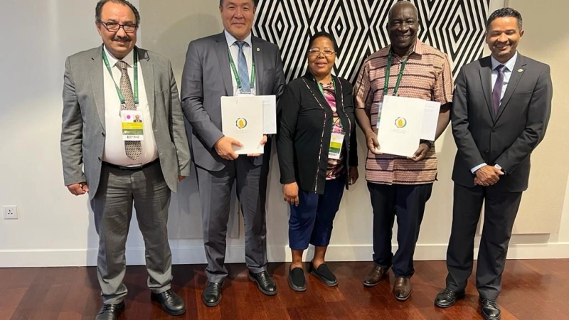 ON THE SIDELINES OF AGRF 2022 IN KIGALI,  IOFS SIGNS MOUS WITH AGRA AND RUFORUM TOWARDS CONSOLIDATING ITS FOOTPRINT IN AFRICA